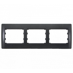 RHYME TRIPLE PANEL - GRAPHITE METALLIC