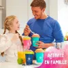 Muki jäätelön ja slush-juoman valmistamiseen reseptit mukana Bandai Chillfactor Granita Mug Rose Muovinen