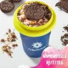 Puodelis ledams ir slašams gaminti su receptais Bandai Chillfactor Granita Mug Rose Plastmasinis