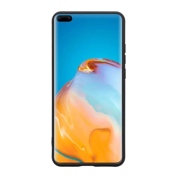 Crong Color Cover - Huawei P40 Case (Black)