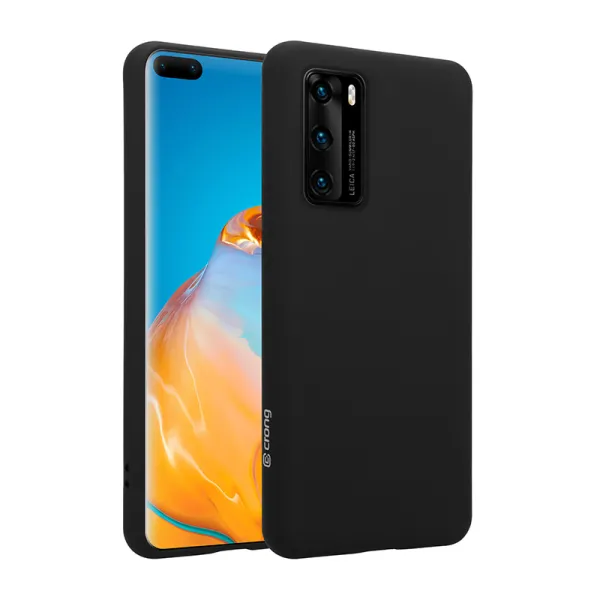 Crong Color Cover - Huawei P40 Case (Black)
