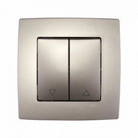 CITY CURTIAN CONTROL SWITCH CHAMPAGNE METALLIC