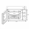 Microwave Oceanic OCEAMO20W12 White 20 L