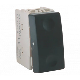 LIFE STYLE 1 BUTTON 1 WAY SWITCH BLACK