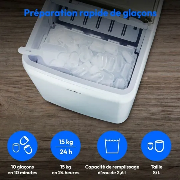 Ice Maker Medion 2,6 L