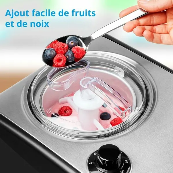 Ice Cream Maker Medion Stainless steel 150 W 1,5 L