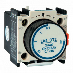 TIME DELAY CONTACT BLOCK FOR CONTACTOR LT1-D 0.1~3s NO+NC