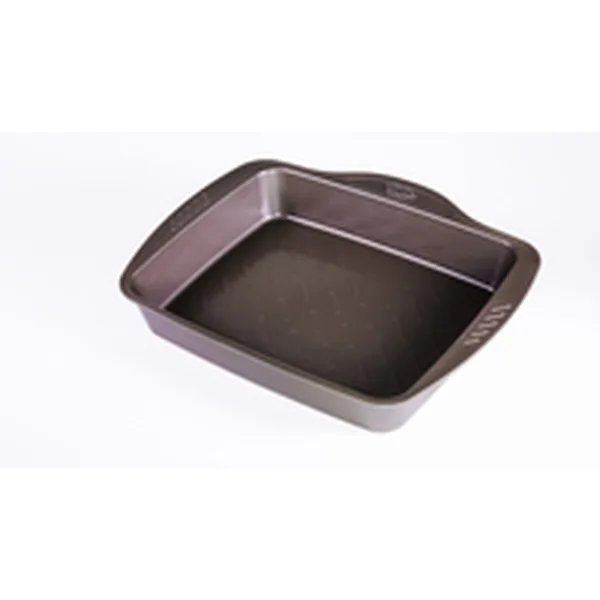 Kepimo Skarda su Nelimpančia Danga Pyrex Ruda Juoda Metalinis Plienas