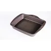 Non-Stick oven Tray Pyrex Brown Black Metal Steel