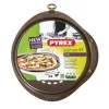Форма для пиццы Pyrex Коричневый Чёрный Металл