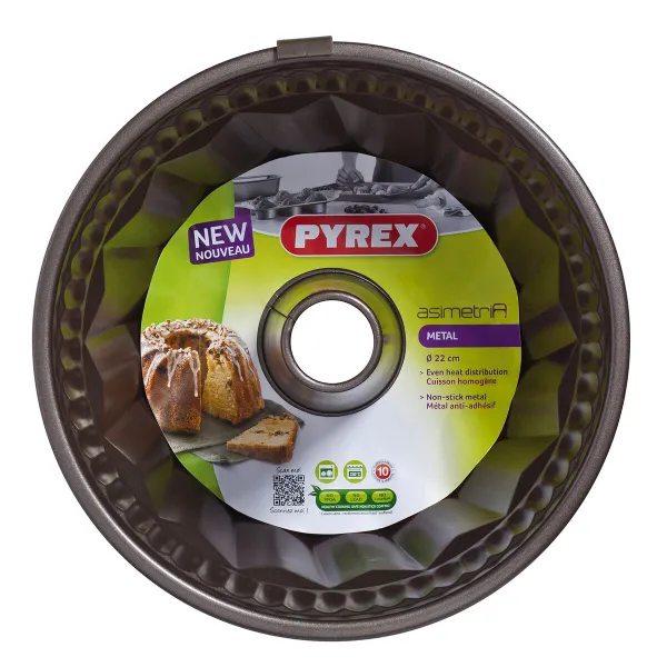 Kepimo forma Pyrex Ruda Metalinis Aliuminis