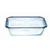 Maisto konservavimo konteineris Pyrex Mėlyna Skaidrus Stačiakampis