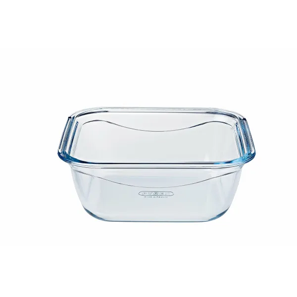Ruoan säilytysrasia Pyrex Sininen Läpinäkyvä 800 ml (2 osaa)