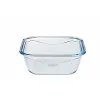 Maisto konservavimo konteineris Pyrex Mėlyna Skaidrus 800 ml (2 vnt.)