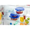 Ruoan säilytysrasia Pyrex Sininen Läpinäkyvä 800 ml (2 osaa)