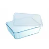 Ruoan säilytysrasia Pyrex Valkoinen Läpinäkyvä Suorakulmainen 1,5 L