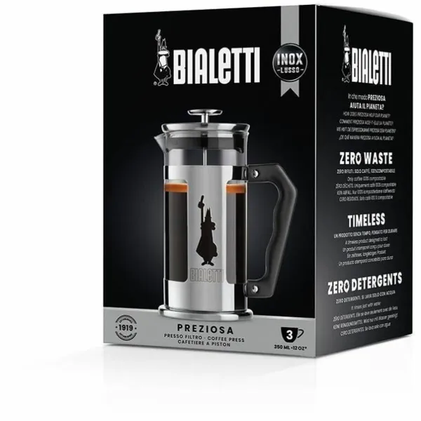 Prancūziškas kavinukas Bialetti Pilka 350 ml