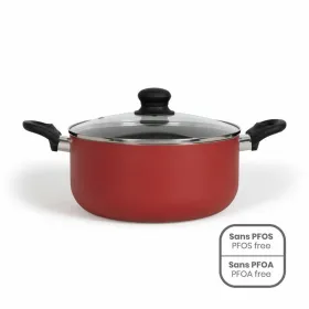 Кастрюля Livoo Красный Ø 24 cm 4 L