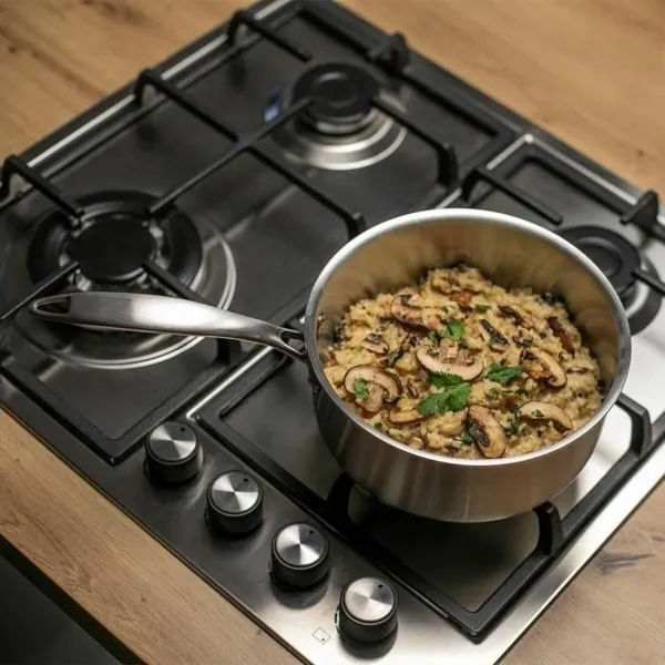Saucepan Livoo Steel Stainless steel Ø 20 cm