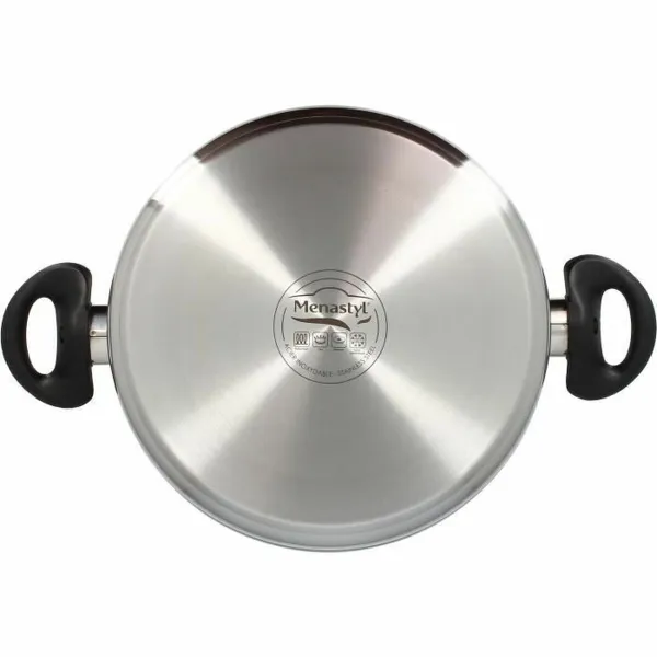 Casserole Menastyl Grey 5 L Ø 24 cm