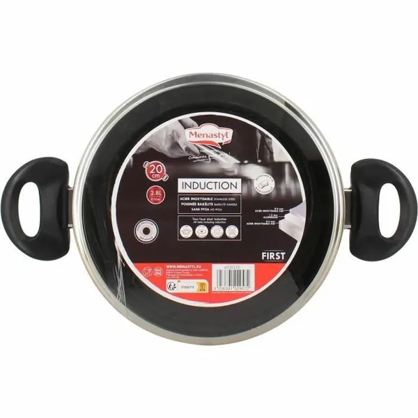 Кастрюля Menastyl 22 x 12 x 31 cm Сталь Ø 20 cm
