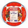 Krāsns Trauks Pyrex Caurspīdīgs Borosilikāta glāze Apaļš Ø 26 cm