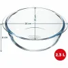 Krāsns Trauks Pyrex Caurspīdīgs Borosilikāta glāze Apaļš Ø 26 cm