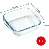 Orkaitės Indas Pyrex 1 L