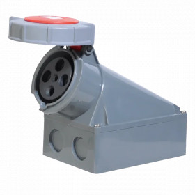 FIXED INDUSTRIAL SOCKET HTN-1441 125A IP67 3P+E 400V