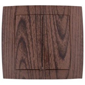 SR-2504 2 BUTTONS 1 WAY SWITCH WENGE