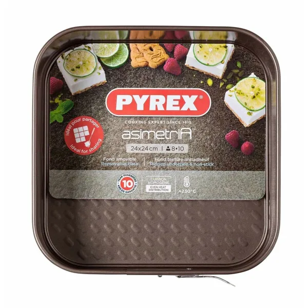 Springform keptuvė Pyrex Ruda Nerūdijantis plienas