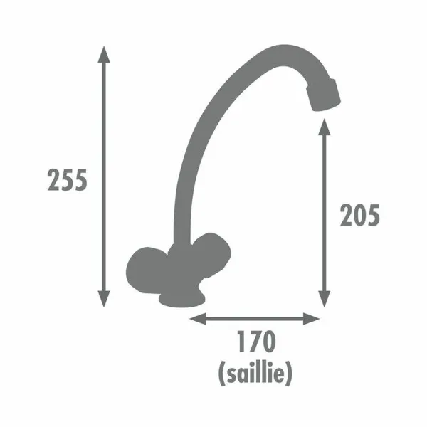 Two-handle Faucet Edouard Rousseau KONFORT