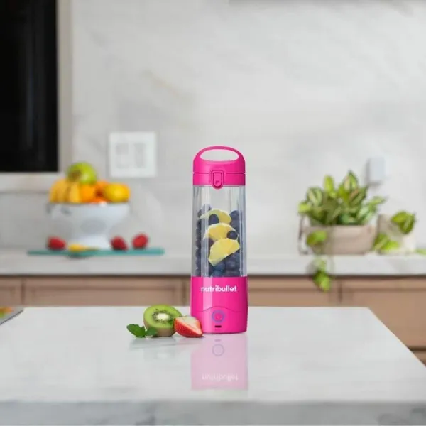 Trintuvas su indu Nutribullet Rožinė 475 ml