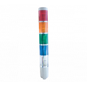 SIGNAL LIGHT COLUMN LTA205-5 12V RED, YELLOW, GREEN, BLUE, WHITE