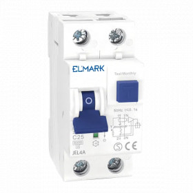 ELECTRONIC RCBO JEL4A 6kA 2P 16A/300mA