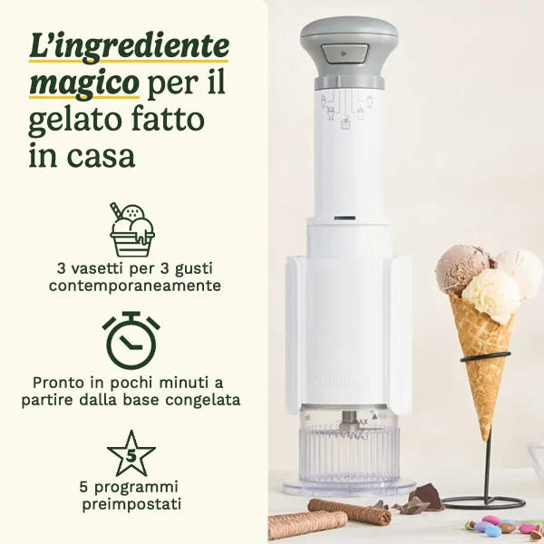 Ice Cream Maker Cuisinart ICEFD10E White Plastic 1 L 3,3 L 1L