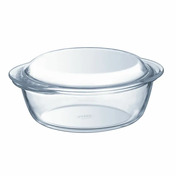 Кастрюля с крышкой Pyrex Essentials 23 x 11 x 27 cm Прозрачный Cтекло 32 L