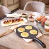Crepe pan Livoo Black Aluminium