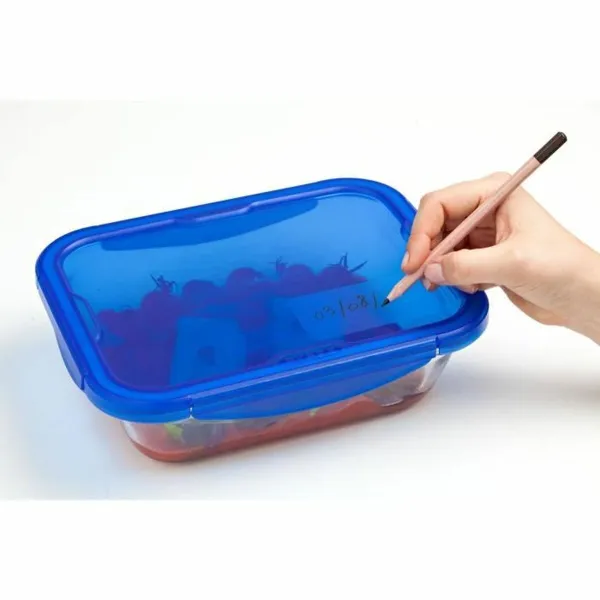 Set of lunch boxes Pyrex Cook & Go Blue Transparent