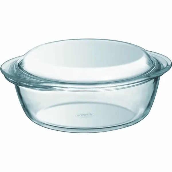 Puodas Pyrex Skaidrus 1,6 L 24 x 20 x 11 cm Ø 27 cm