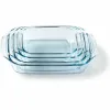 Orkaitės patiekalų rinkinys Pyrex Skaidrus 4 Dalys