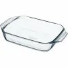 Orkaitės patiekalų rinkinys Pyrex Skaidrus 4 Dalys