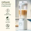 Cup Blender Cuisinart PBL100E Blast&Go 120 W White 500 ml
