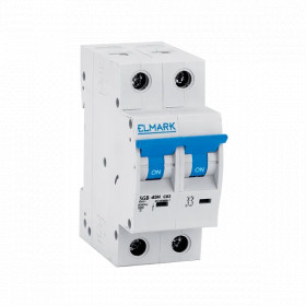 NEW MCB 62DC 6A 2P 6kA CURVE C