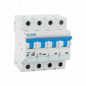 NEW MCB C104L 6A 4P 10kA CURVE B