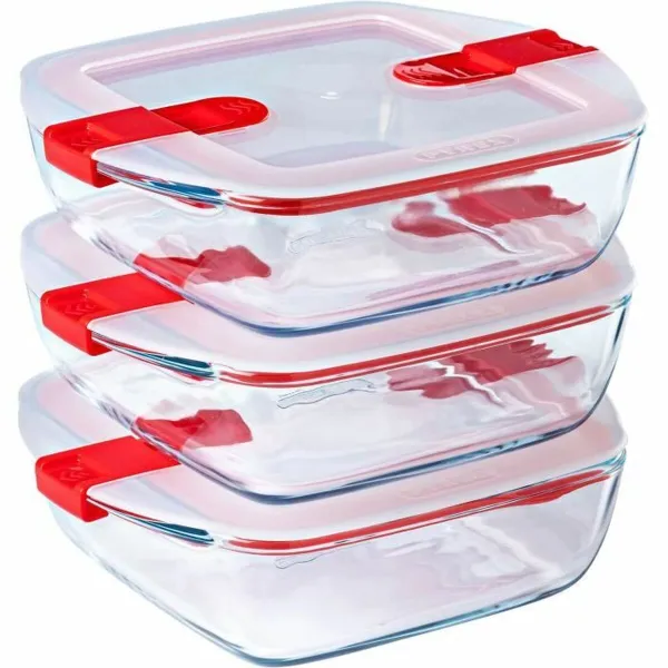 Maisto konservavimo konteineris Pyrex Cook & Heat 1 L Skaidrus