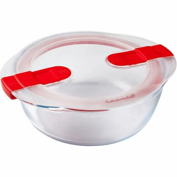 Maisto konservavimo konteineris Pyrex Cook & Heat 1,1 L Skaidrus 3 Dalys