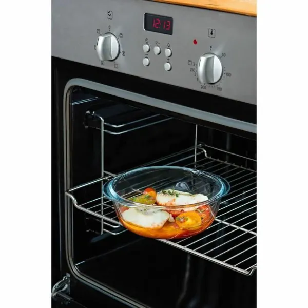 Pārtikas konservēšanas trauks Pyrex Cook & Heat 1,1 L Caurspīdīgs 3 Daudzums