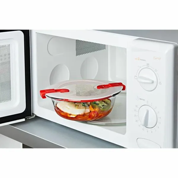 Pārtikas konservēšanas trauks Pyrex Cook & Heat 1,1 L Caurspīdīgs 3 Daudzums