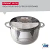 Keptuvės Fackelmann Elo Brillant Plienas 1,75 L 1,25 L 2 Dalys